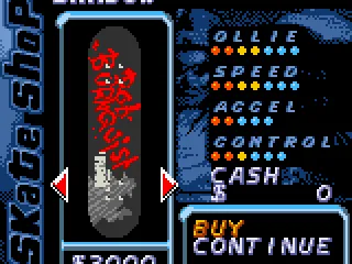 
											The skateboard shop