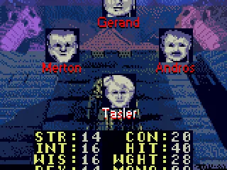 
											Player selection.