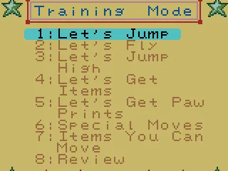 
											Training Mode.