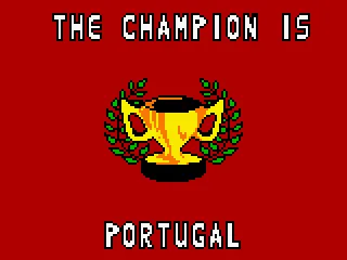 
											Cup Tournament. The champion is Portugal. Have to try the