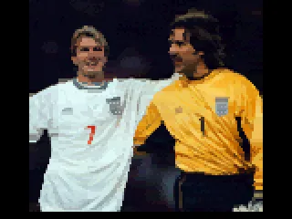 
											Part of the intro. David Beckham and David Seaman.