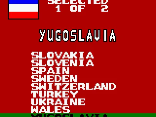 
											Team selection.