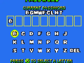 
											Password screen