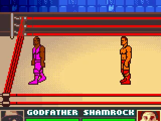 
											The Godfather has a snazzy pink jump suit on