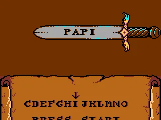 
											PAPI sword.
