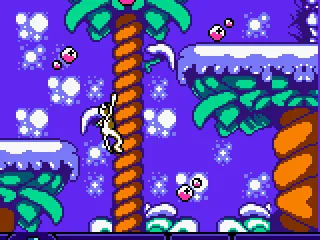 
											Zoboomafoo climbs the tree.