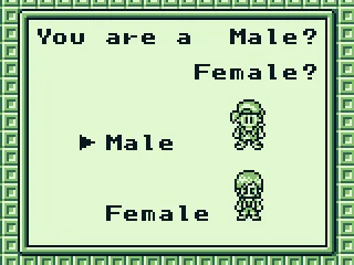 
											Are you male or female?