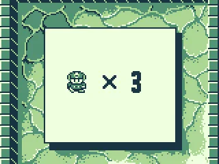 
											You start with three lives.