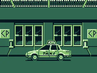 
											Arriving by taxi.