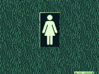 
											I went to the ladies room.
