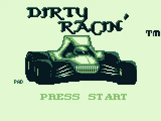 
											Dirty Racing: Title screen