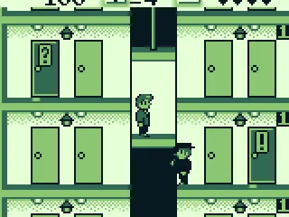 
											Riding the elevator