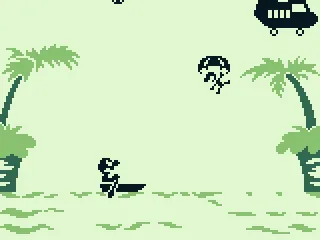 
											Playing Parachute with the classic style.