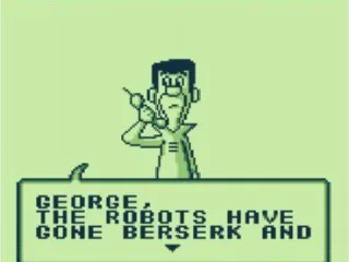 
											George Jetson gets a distress call from his wife