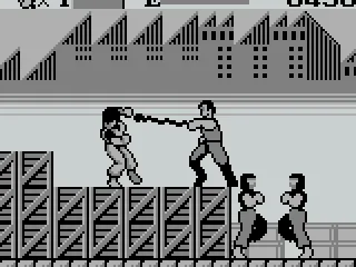 
											Getting hit with a nunchakku