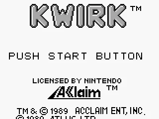 
											Title screen
