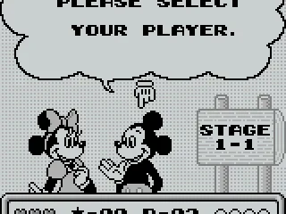 
											Player selection