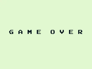 
											Game over