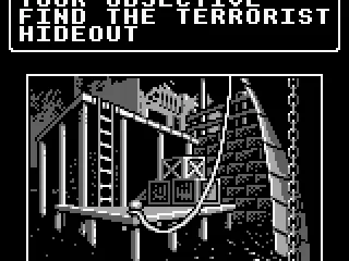 
											The first level, find the terrorist hideout