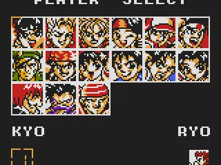 
											Player select