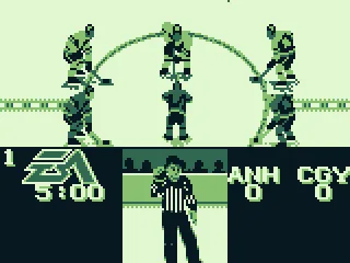 
											Throwing down the puck.