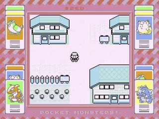 
											In a town