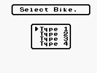 
											There are four bikes to choose from.