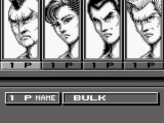 
											Select a fighter for the tournament mode. The other three are displayed on another screen.