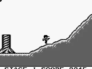 
											Walking up hill.
