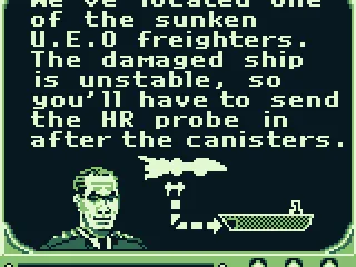 
											We've found the freighter. It is unstable so we need to send in the HR Probe.