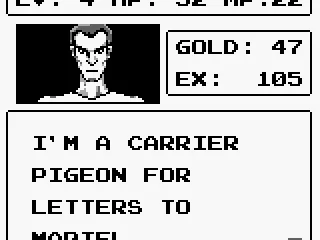 
											Talking to Martel's carrier pidgeon