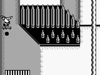 
											The second stage is viewed from a top-down perspectiv. Watch out for the spikes!