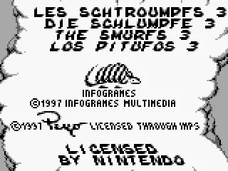 
											Title screen and copyright information