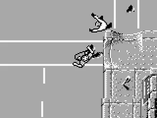 
											Avoiding a local thug.
