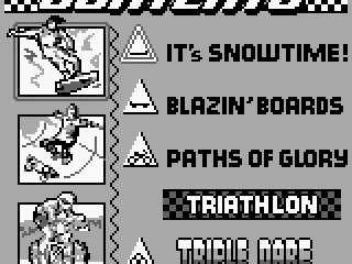 
											Game type selection