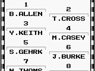 
											Start Position (Sunsoft Grand Prix)
