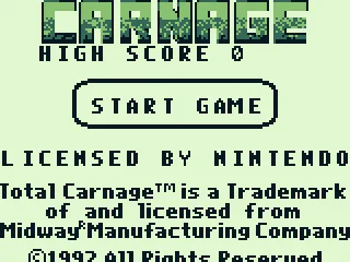 
											Title screen