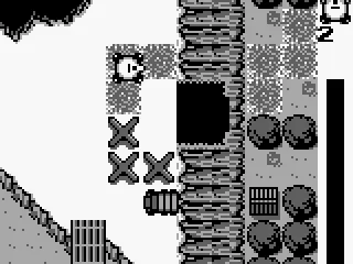 
											A barricaded cave entrance.