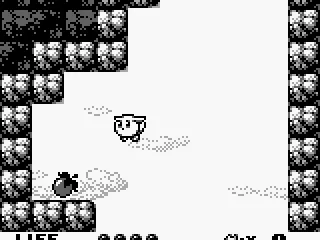 
											Flying Yacopu discovers a power-up.