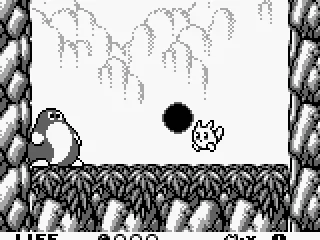 
											The third boss shoots energy balls at you.
