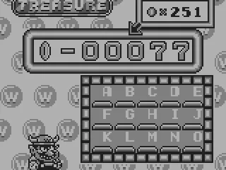 
											Treasure screen