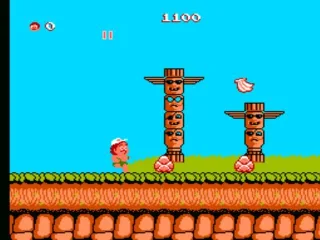 
											Strange sculptures... maybe left by the ancient Atlantian civilization?? Oops, wrong game! Gotta run!