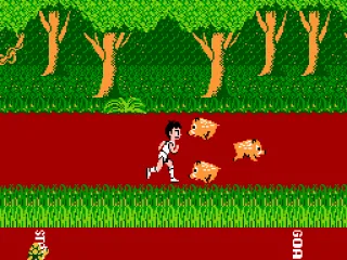 
											Run and avoid animals
