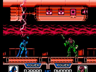 
											Batman receives power to fight the first boss.
