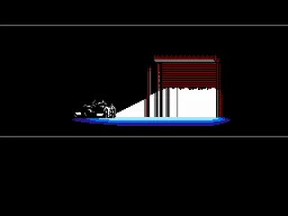 
											Stage 2 intro: the Batmobile cuts its way into the AXIS Chemical Factory.