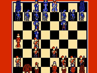 
											Game in progress, Rook on the move (bottom left)