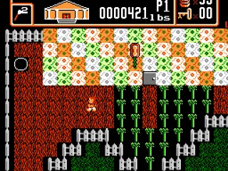 
											An action scene in Salad Land