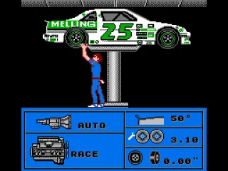 
											Choose between five different adjustments to your stock car