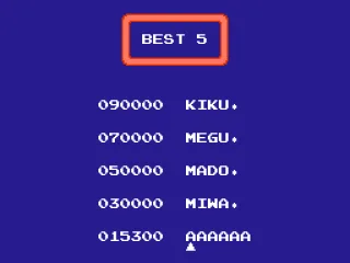 
											High scores