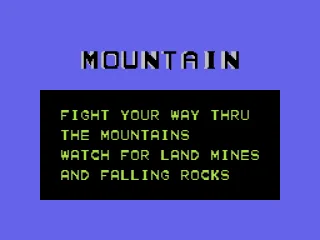 
											Beginning the mountain mission.